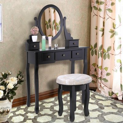 Jaxpety vanity table is a good choice