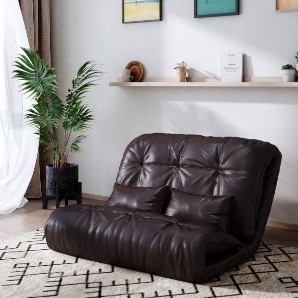 the size and height of a floor sofa is important to consider