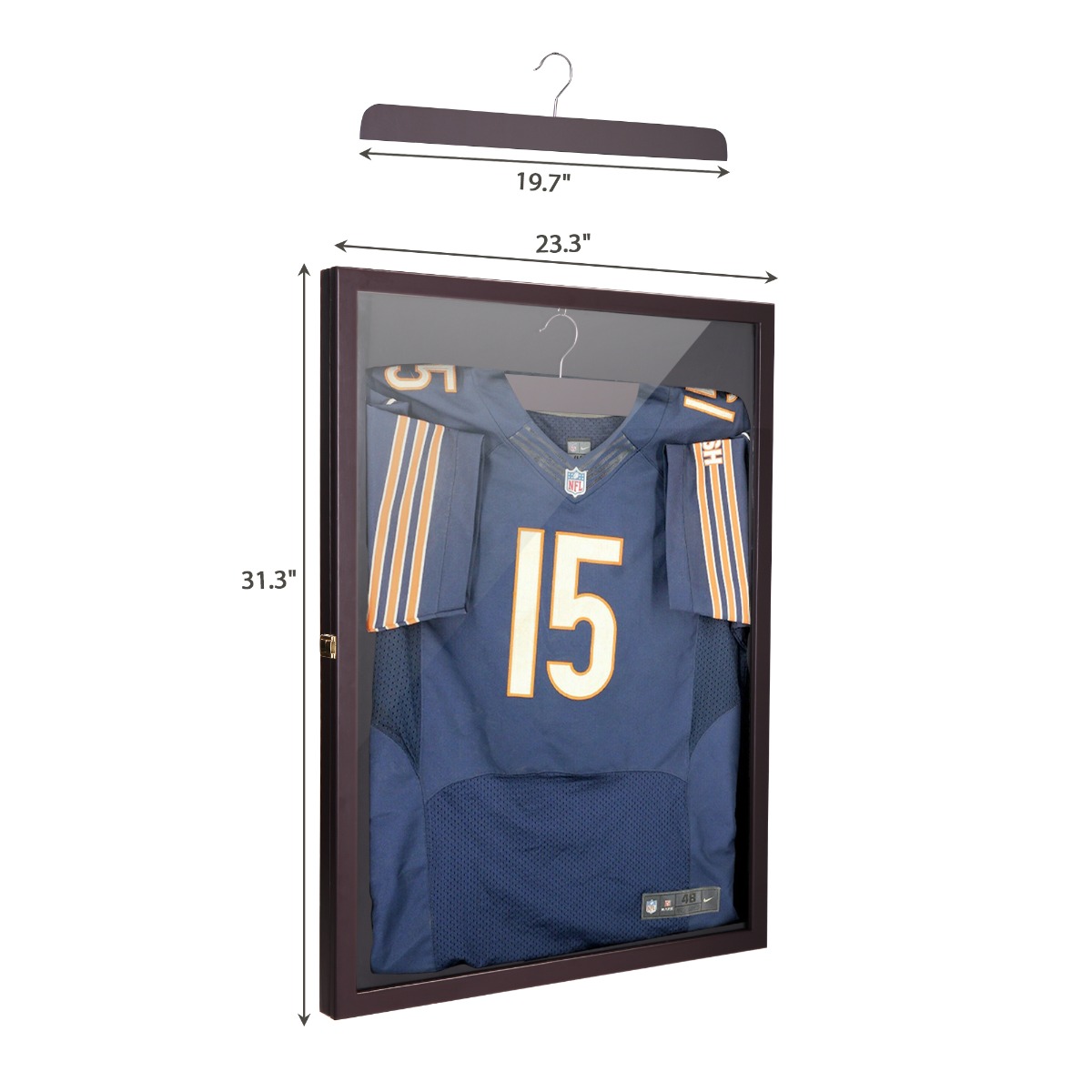 X-Large Jersey Display Case Cabinet Shadowbox