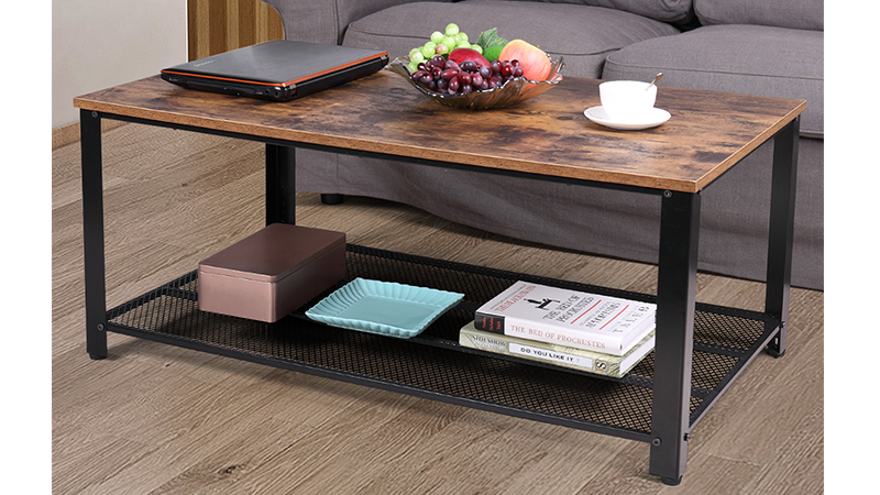 light up end table